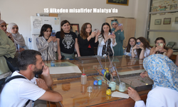 Malatya’da Uluslararası Kültür Buluşması: 15 Ülkeden Gelen Misafirler Sanatla Bütünleşti