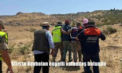 Siirt’te Kayıp Engelli Vatandaş 4 Kilometre Uzaklıkta Sağ Olarak Bulundu