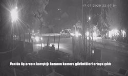 Van’da Şabaniye Caddesi’nde Korkunç Kaza: Üç Araç Birbirine Girdi, Kamera Görüntüleri Ortaya Çıktı