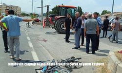 Ağrı’da Minibüsün Çarptığı 14 Yaşındaki Bisikletli Çocuk Hayatını Kaybetti