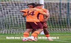 Trabzonspor’dan Hazırlık Maçında Gövde Gösterisi: Zob Ahan’ı 4-0 Mağlup Etti