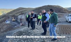 Söylemez Barajı Tamamlandığında 393 Bin Dekarlık Tarım Arazisi Suya Kavuşacak!