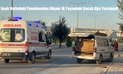 Seyir Halindeki Panelvandan Düşen 16 Yaşındaki Çocuk Ağır Yaralandı