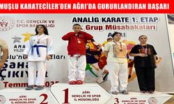 Muş’tan ANALİG karate müsabakalarına yoğun katılım