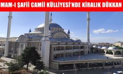 Muş İmam-ı Şafii Camii Külliyesi, 3 dükkanını 5 yıllığına kiraya veriyor