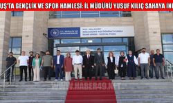 Muş Gençlik ve Spor İl Müdürü Kılıç, tüm ilçelerde tesisleri yerinde inceledi