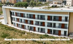 Munzur Üniversitesi’nden Tunceli’ye Konaklama Desteği: Misafirhane Hizmete Açıldı