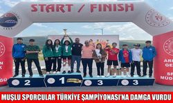 Muşlu sporcular Tekerlekli Kayak Türkiye Şampiyonası’na damga vurdu