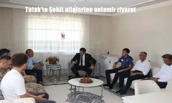 Tutak’ta 15 Temmuz’da Şehit Ailelerine Anlamlı Ziyaret Gerçekleştirildi
