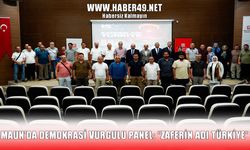 MAUN'da “Zaferin Adı Türkiye” paneli düzenlendi