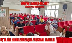 Muş’ta birinci basamak sağlık çalışanlarına ruh sağlığı ve aşılama eğitimi