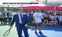 Iğdır’da 5. Kayısı Cup Tenis Turnuvası Coşkuyla Başladı
