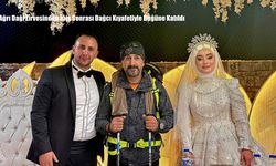 Ağrı Dağı Zirvesinden İniş Sonrası Dağcı Kıyafetiyle Düğüne Katıldı