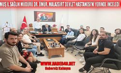 Malazgirt Devlet Hastanesi'nde sağlık hizmetlerine yakın takip
