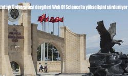 Atatürk Üniversitesi dergileri Web Of Science’ta yükselişini sürdürüyor