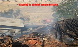 Akçadağ’da Korku Dolu Anlar: Odunluk Yangını Mahalleliyi Ayağa Kaldırdı