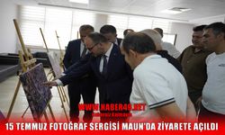 “Zaferin Adı Türkiye” fotoğraf sergisi MAUN’da ziyarete açıldı