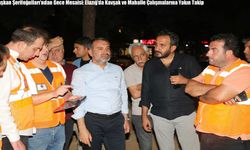 Başkan Şerifoğulları’ndan Gece Mesaisi: Elazığ’da Kavşak ve Mahalle Çalışmalarına Yakın Takip