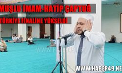 Muşlu İmam Çaptuğ, Türkiye finaline yükseldi