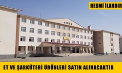 ET VE ŞARKÜTERİ ÜRÜNLERİ SATIN ALINACAKTIR