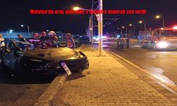 Malatya'da araç alev aldı: 2 hemşire yanarak can verdi
