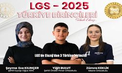 LGS’de Elazığ’dan 3 Türkiye birincisi