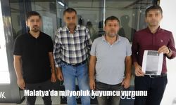 Malatya'da milyonluk kuyumcu vurgunu