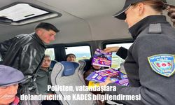 Ardahan’da Polis Vatandaşlara KADES uygulaması anlattı