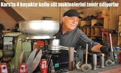 Kars'ta büyük babadan dedeye, dededen torunu aynı işi yapıyorlar