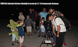 TÜBİTAK Gökyüzü Gözlem Etkinliği Erzurum’da 27. Yıl Coşkusuyla Başlıyor