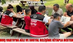 Muş'ta kitap okuma etkinliği düzenlendi