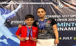 Aleyna ve Atakan Ömer Korkut’tan Türk Badmintonuna Altın Dokunuş