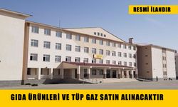 GIDA ÜRÜNLERİ VE TÜP GAZ SATIN ALINACAKTIR MALAZGİRT SÜPHAN ANADOLU LİSESİ MÜDÜRLÜĞÜ