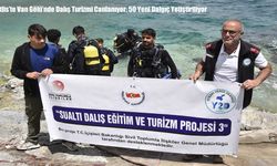 Bitlis’te Van Gölü’nde Dalış Turizmi Canlanıyor: 50 Yeni Dalgıç Yetiştiriliyor