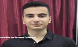 Ağrılı Öğrenci YKS 2025’te Türkiye Birincisi Oldu: Onur Tursun’dan Tarihi Başarı