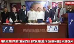 Anahtar Partisi Muş İl Başkanlığı’nda kongre heyecanı: Söylemez, güven tazeledi