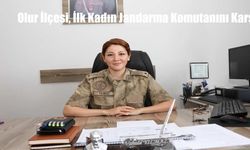 Olur İlçesi, İlk Kadın Jandarma Komutanını Karşıladı