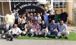 Erzurum Merkez Anadolu Lisesi Mezunları 1. Geleneksel Şenlikte Yıllar Sonra Yeniden Buluştu