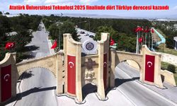 Atatürk Üniversitesi Teknofest 2025 finalinde dört Türkiye derecesi kazandı