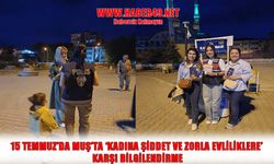 Muş’ta toplumun temel sorunlarına karşı ortak mücadele