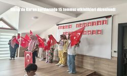 Kur’an Kurslarında Milli Birlik ve Demokrasi Bilinci Aşılandı