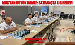 Muş satranç ekibi Denizli’de şampiyonluk peşinde