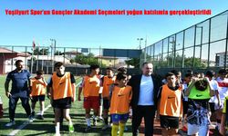 Yeşilyurt Spor'un Gençler Akademi Seçmeleri yoğun katılımla gerçekleştirildi