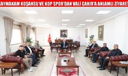 Bulanık Kaymakamı Koşansu ve Kop Spor’dan Vali Çakır’a ziyaret