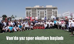Van’da Yaz Spor Okulları Yeni Döneme Merhaba Dedi