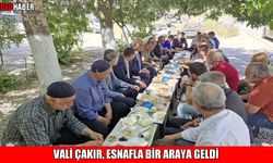 Muş'ta gönül sofrası: Vali Çakır esnaf ve vatandaşla kahvaltı yaptı