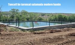 Tunceli'de Tarıma Hayat Veren Yatırım: Yamaçoba’da 3 Bin Dekar Arazi Suya Kavuştu
