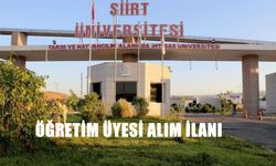 Siirt Üniversitesi öğretim üyesi alacak