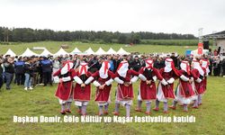 Başkan Faruk Demir, Göle Ulusal Kültür ve Kaşar Festivali’nde Coşkuya Ortak Oldu