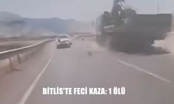 Bitlis’te Düğün Konvoyunda Feci Kaza: Motosiklet Sürücüsü Hatalı Sollama Sonucu Hayatını Kaybetti